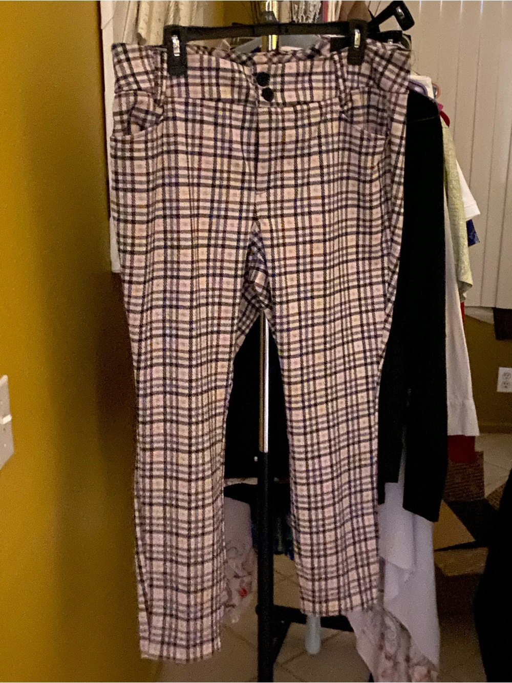Torrid NWT Plaid Double Knit pants